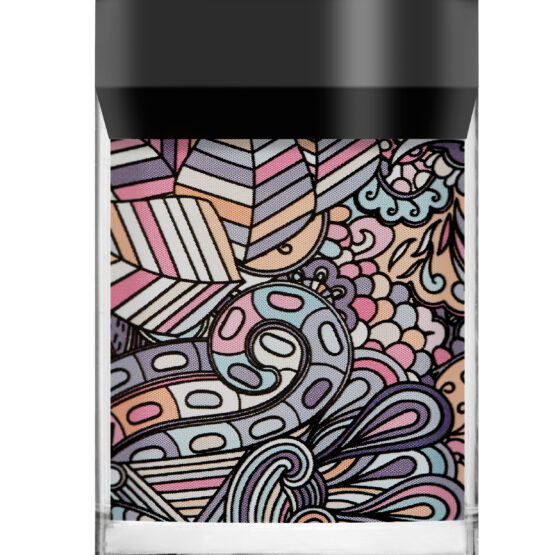 Lecenté Nail Foil Paisley 150 cm