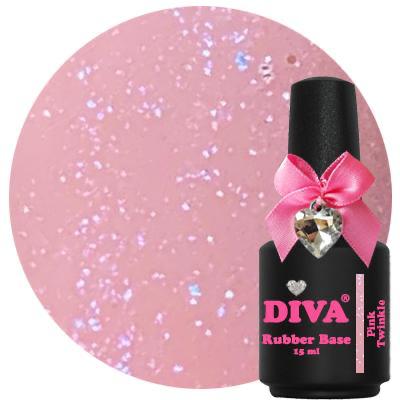 Diva Rubberbase Pink Twinkle