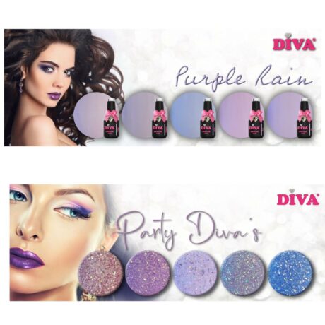 Diva Gellak Purple Rain + Party Diva’s Collection