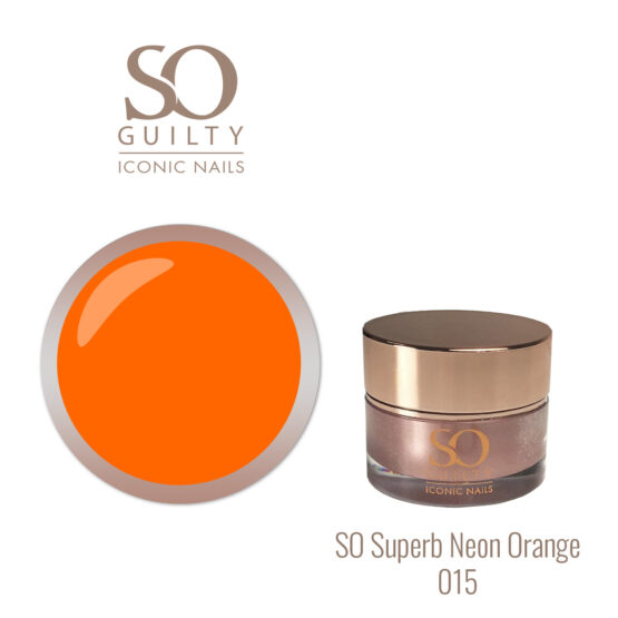 SO GUILTY One Stroke Paint Gel 015 Superb Neon Orange