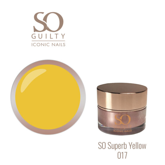 SO GUILTY One Stroke Paint Gel 017 Superb Yellow