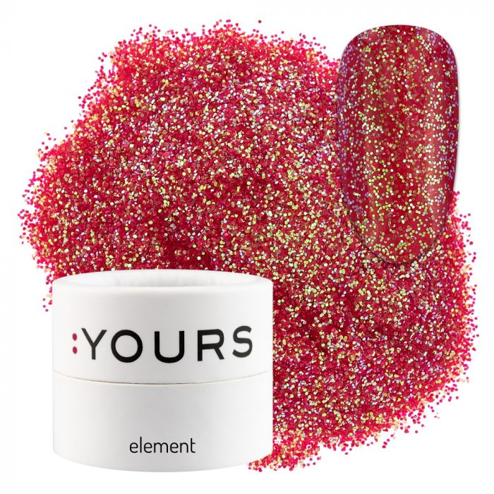 :YOURS Element Iridazzling Red Reggae