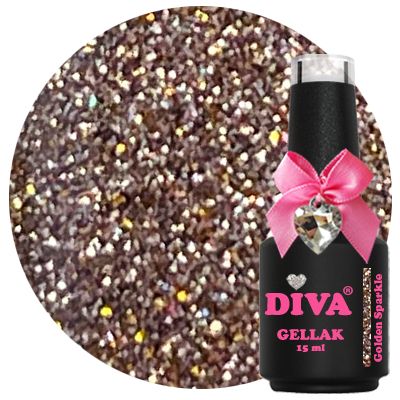Diva Gellak Cat Eye Golden Sparkle