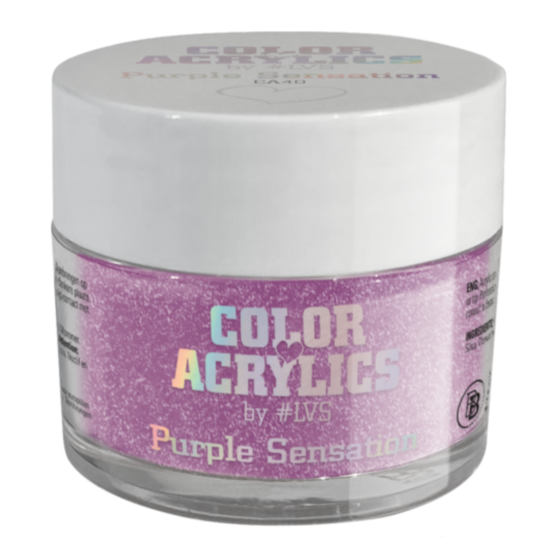 Loveness Color Acryl 40 Purple Sensation