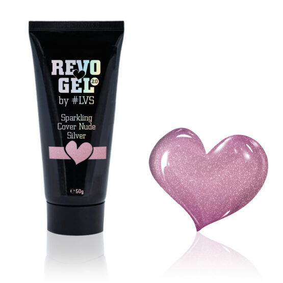 LoveNess RevoGel 2.0 Sparkling Cover Nude Silver