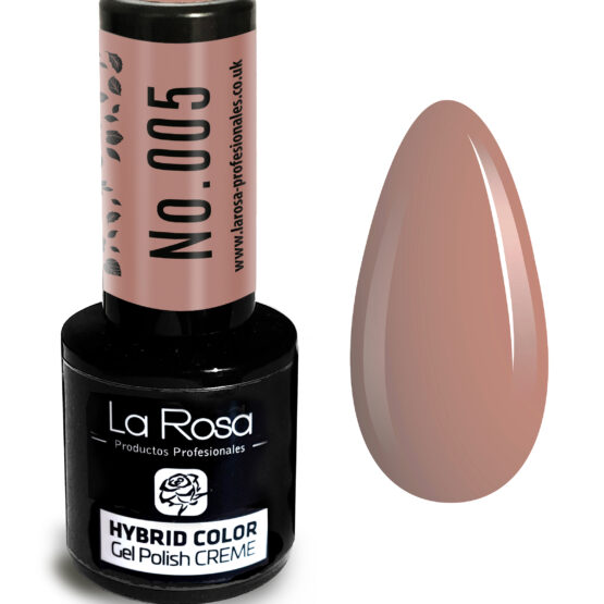 La Rosa Hybrid Gelpolish 005 Brown Rose