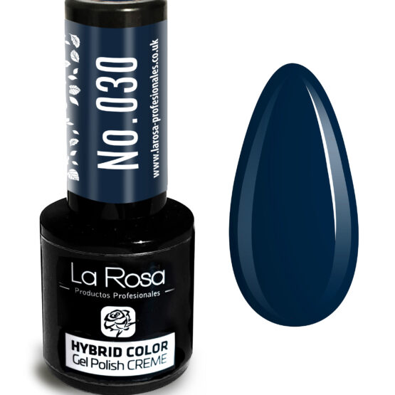 La Rosa Hybrid Gelpolish 030 Prussian Blue