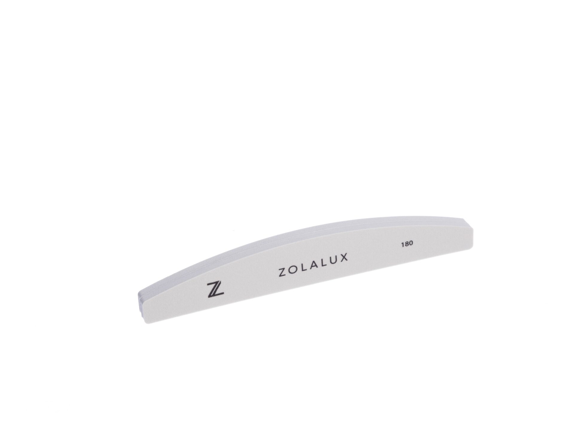 ZolaLux SPONGE Strip File Grey #180 Half Moon