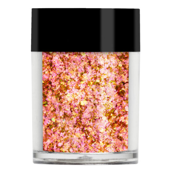 Lecenté Flakes Metallic Pink