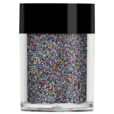 Pewter Holographic Multi Glitz Chunky Nail Glitter