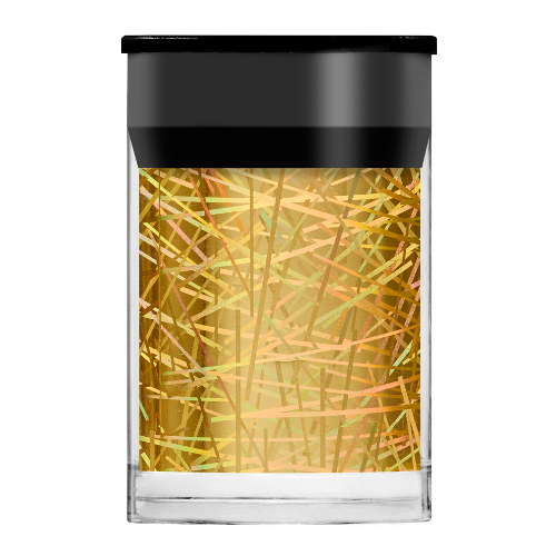 Lecenté Nail Foil Gold Spangle 150 cm