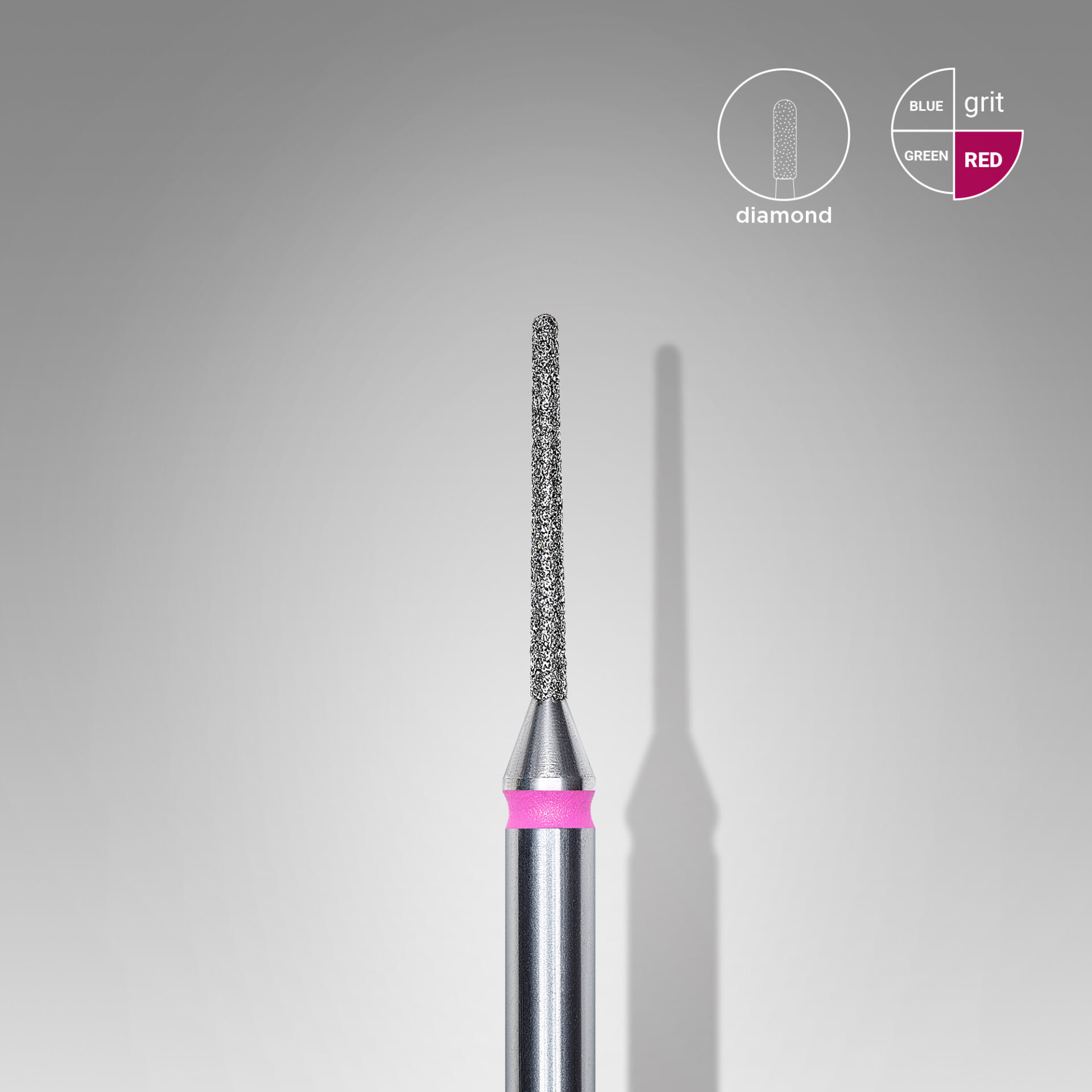 Staleks Diamond Bit Needle Red 1mm