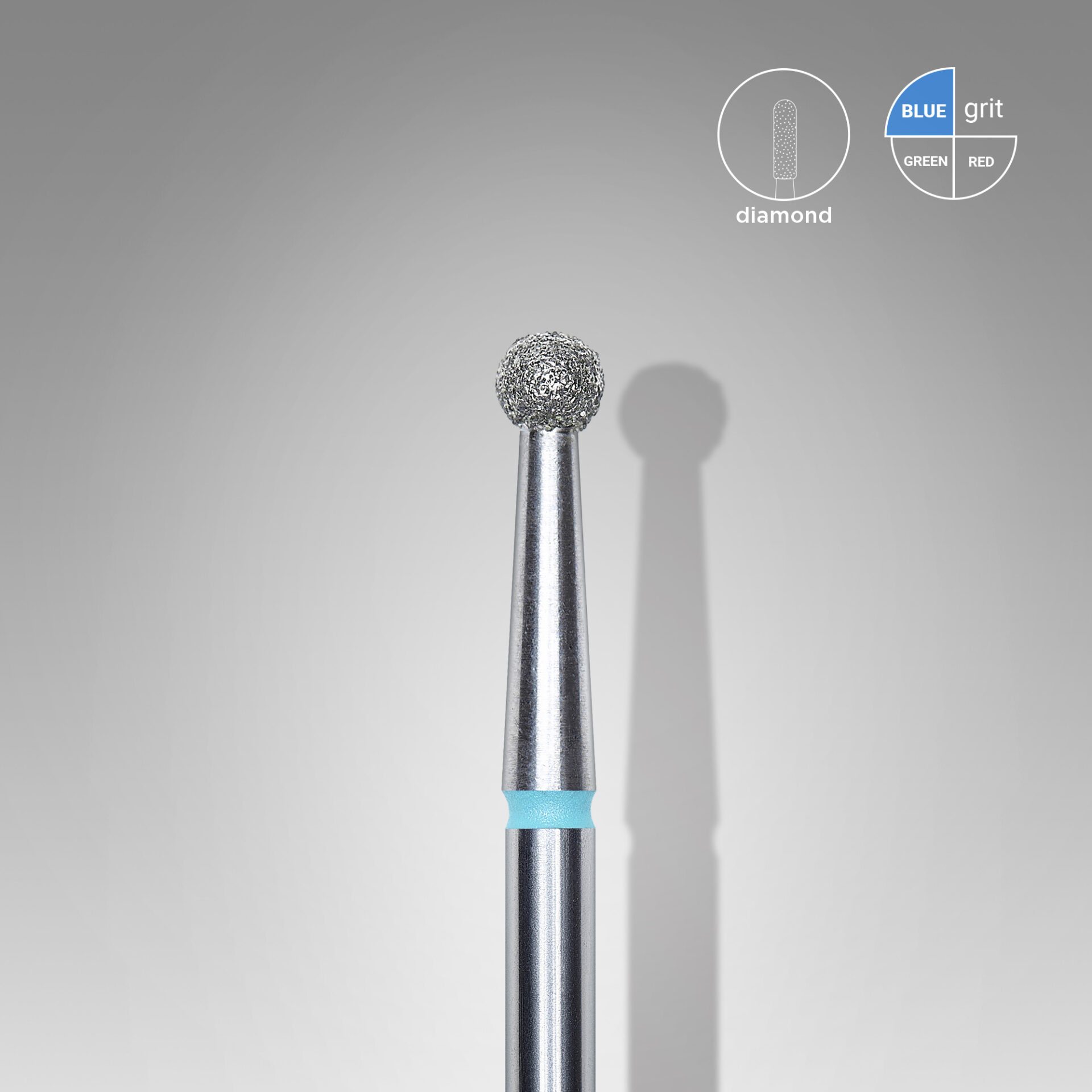Staleks Diamond Bit Ball Blue 2.7mm