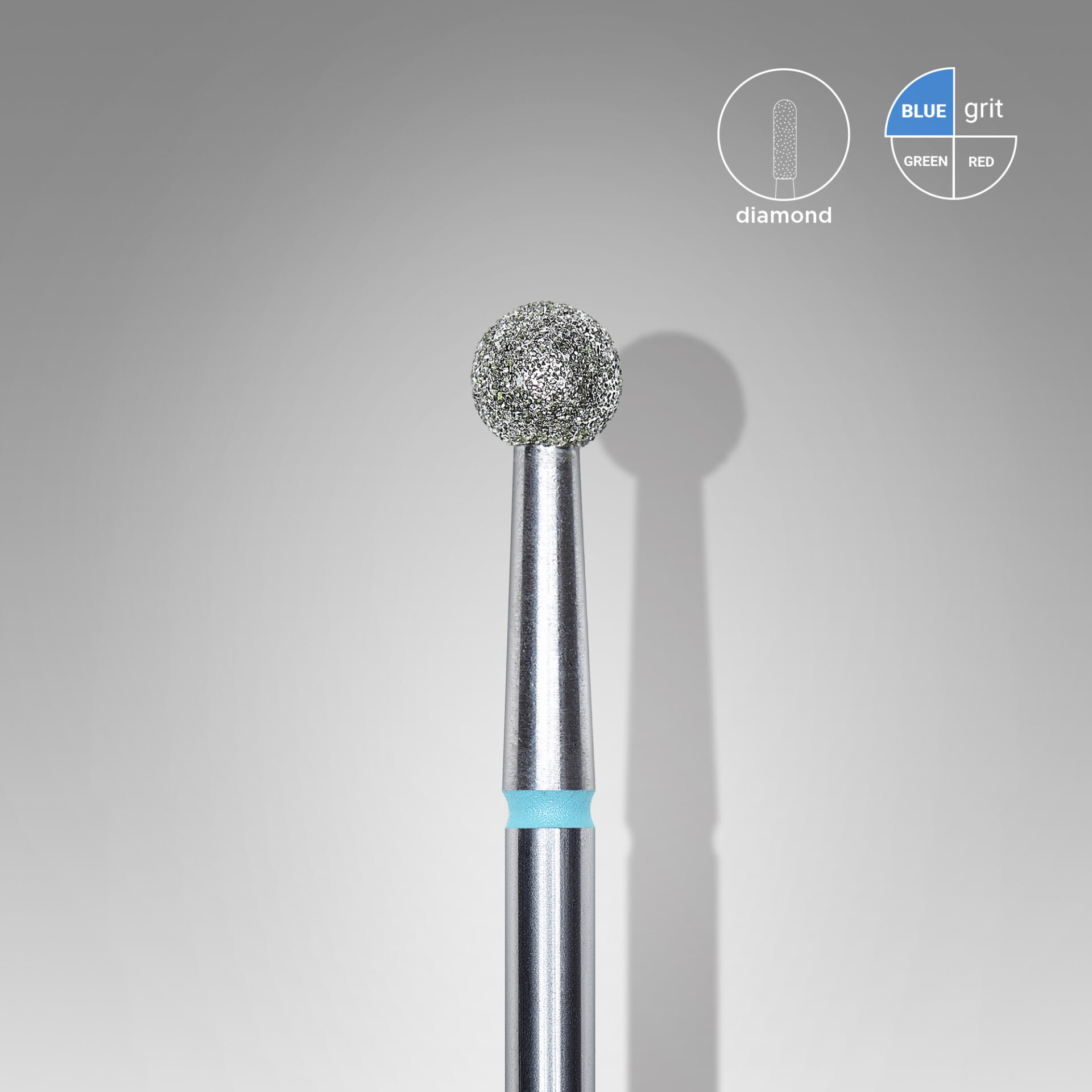 Staleks Diamond Bit Ball Blue 4mm