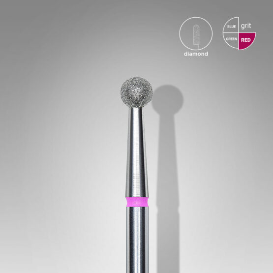 Staleks Diamond Bit Ball Red 3.5mm