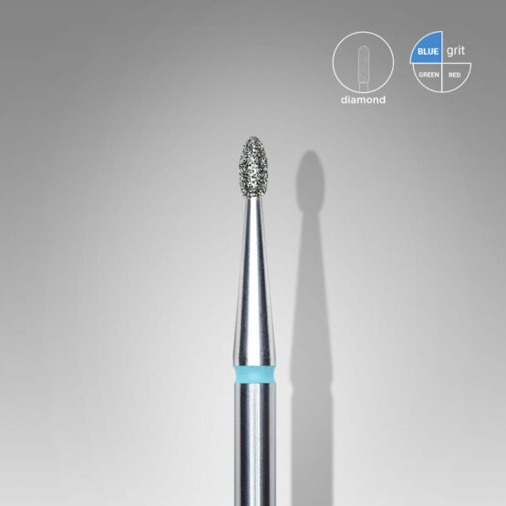 Staleks Diamond Bit Rounded Bud Blue 1.6mm