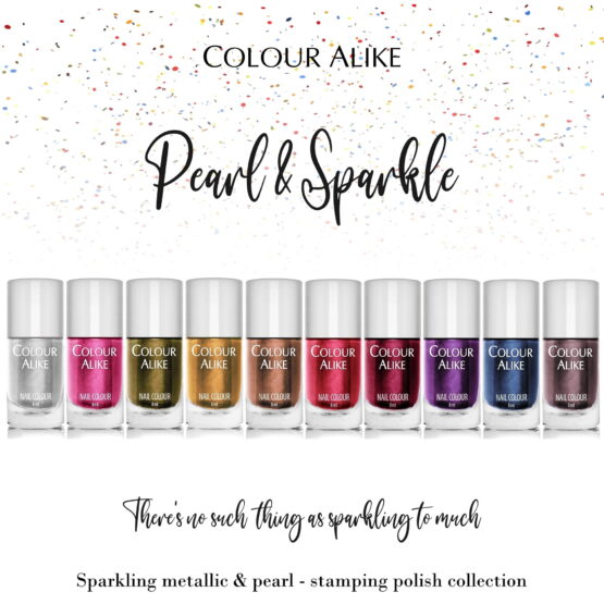 Colour Alike Stempellak Pearl & Sparkle 160-169