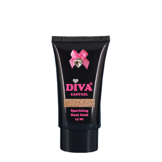 Diva Easygel Sparkling Rosé Gold 15ml